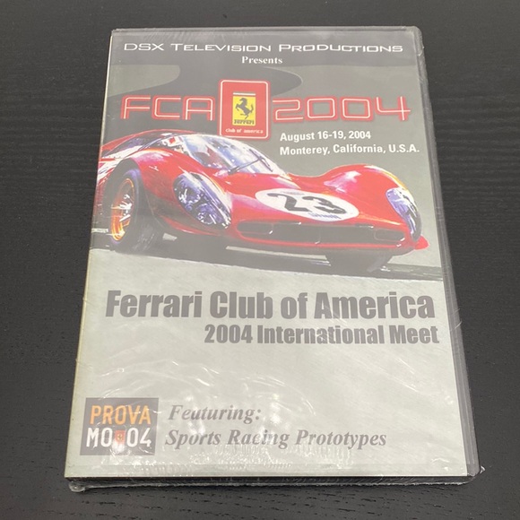Ferrari Club of America 2004 International Meet DVD - Picture 1 of 3